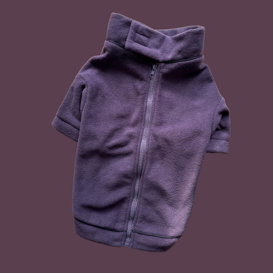 Dog Fleece┃Puppy Plum